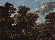 Nicolas Poussin Le Printemps ou Le Paradis terrestre oil on canvas